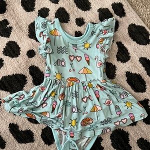 Little sleepies twirl dress